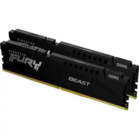 Kingston fury beast kf560c30bbek2-64 memorija ddr5 64gb (2x32gb) 6000mhz