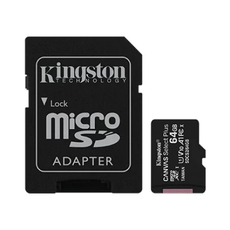 Kingston Micro SD 64GB + SD adapter SDCS2/64GB ( 83011 )