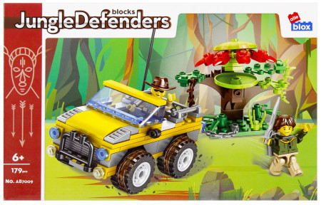Kocke za konstrukciju vozila u džungli sa figuricama 179pcs ( 831139-P ) - Img 1