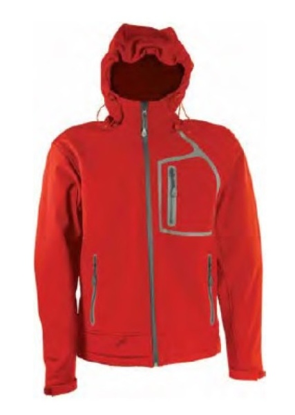 Lacuna getout softshell jakna crvena william veličina xxxl ( 5willrdxxxl )