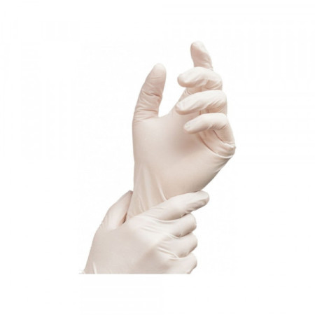 Latex rukavice sa puderom M 1/100 ( C294 ) - Img 1