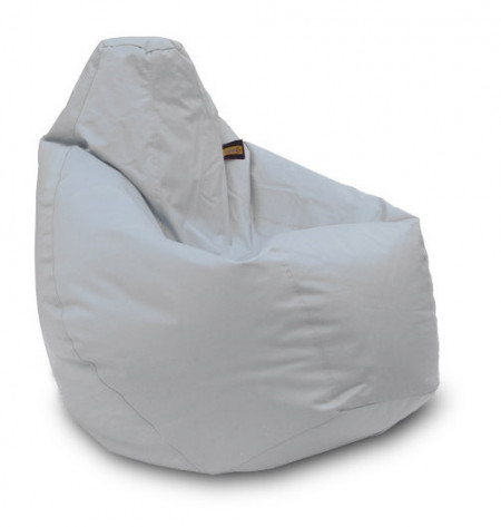 Lazy Bag - fotelje - prečnik 90 cm - Svetlo sivi - Img 1