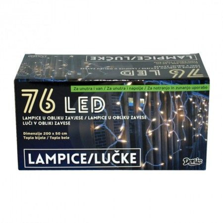 LED lampice 2x0,5m, 76L, moguć ( 52-191000 ) - Img 1