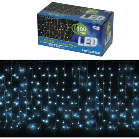 LED lampice - Zavesa 100x100 100 kom ( 52-180000 )