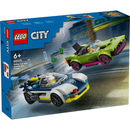 Lego Jurnjava policijskog automobila i masel kara ( 60415 ) - Img 1