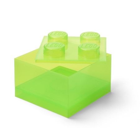 Lego kutija za odlaganje sa poklopcem (4): Svetlucavo svetlo zelena ( 40090806 )