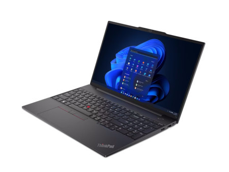 Lenovo ThinkPad E16 G1 Win11 Pro/ i5-1335U/ 16" WUXGA IPS AG/ 16GB/ 512GB SSD/ FPR/ backlitSRB/ crna laptop ( 21JN00BHYA )