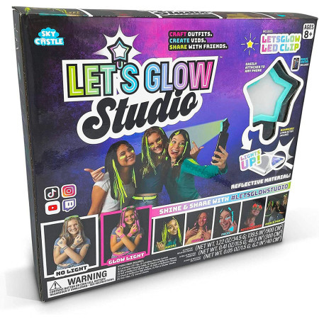 Let's glow studio LED svetlo sa dodacima za telefon ( 38081 )