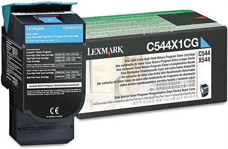 Lexmark toner cyan 4K ( C544X1CG )