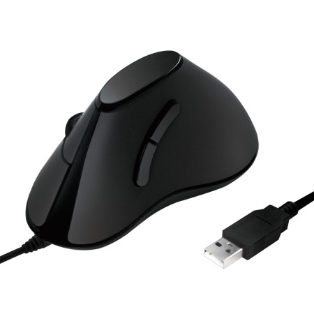 LogiLink miš vertikalni ergonomski žičani crni ( 2744 )