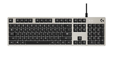 Logitech G413 mechanical gaming keyboard silver US, USB - Img 1