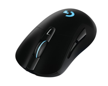 Logitech G703 lightspeed wireless gaming mouse with hero 16K sensor black