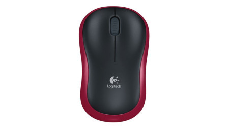 Logitech Logitech M185 wireless mouse red W ( 016687 )