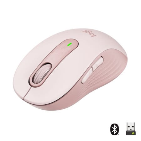 Logitech M650 wireless mouse rose