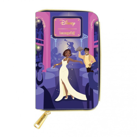 Loungefly disney princess and the frog Tiana'S palace zip around wallet ( 051198 )