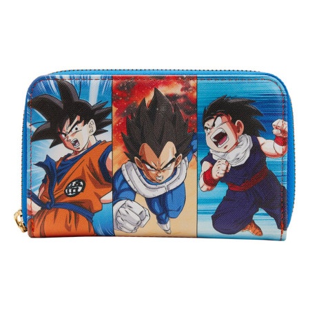 Loungefly Dragon Ball Z Trio Zip Around Wallet ( 057386 )