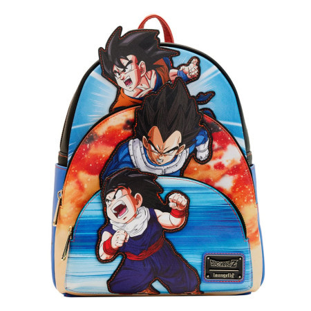 Loungefly Dragon Ball Z Triple Pocket backpack ( 057385 )