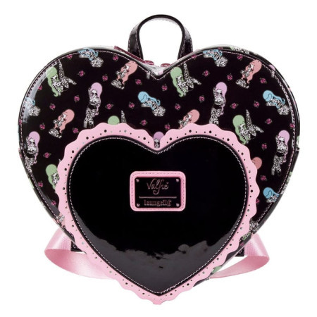 Loungefly Valfre Double Heart mini backpack ( 057415 )