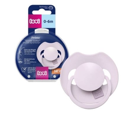 Lovi prime silicone dynamic varalica 0-6m (1kom) - lilac 34/420 ( 34/420 )