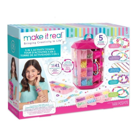 Make it real kreativni toranj 5 u 1 set za perle ( 1754 )