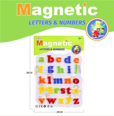 Mala šarena slova na magnet - latinica ( 627111 )