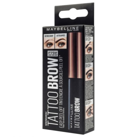 Maybelline New York Tattoo Brow peel-off gel za obrve u boji Dark Brown ( 1003009433 ) - Img 1