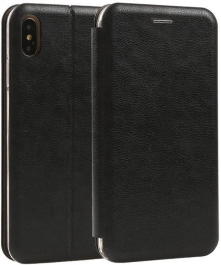 MCLF11-XIAOMI Redmi Note 9 Futrola Leather FLIP Black