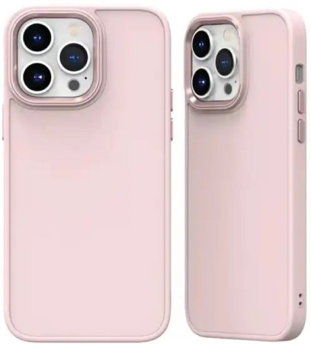 MCTK41-IPHONE 14 pro futrola UTP shiny lens silicone rose (169.)