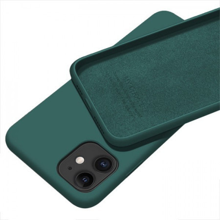 MCTK5-IPHONE 11 pro futrola soft silicone dark green (179)