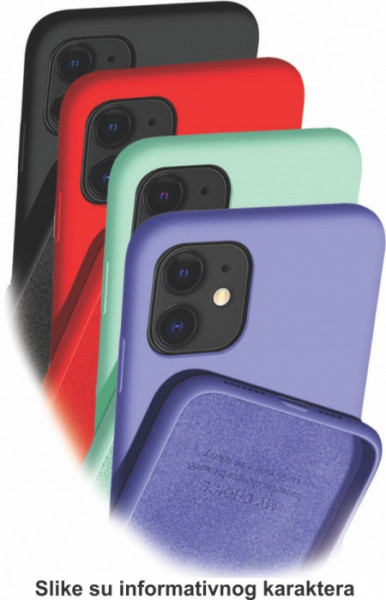 MCTK5-XIAOMI Mi 11 Lite * Futrola Soft Silicone Purple (79)