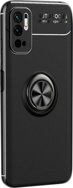 MCTK71-IPHONE X/XS * Futrola Elegant Magnetic Ring Black (179)