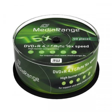 MediaRange MR445 DVD+R 4.7GB 16X blank ( 556M5+/Z ) - Img 1
