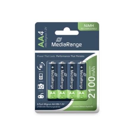 MediaRange MRBAT121 punjive baterije 4 kom 2100MAH AA HR6