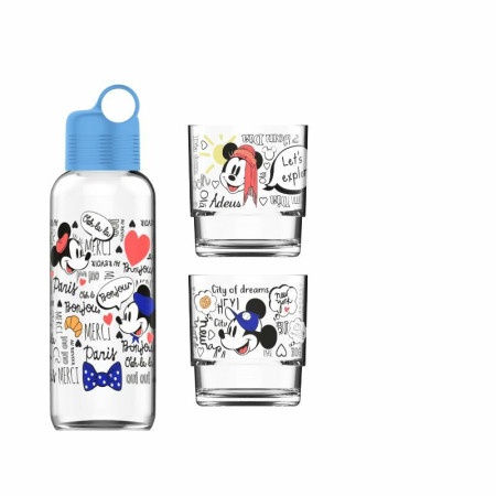 Mickey mouse set flasica i dve case plavi ( 12/830631 )