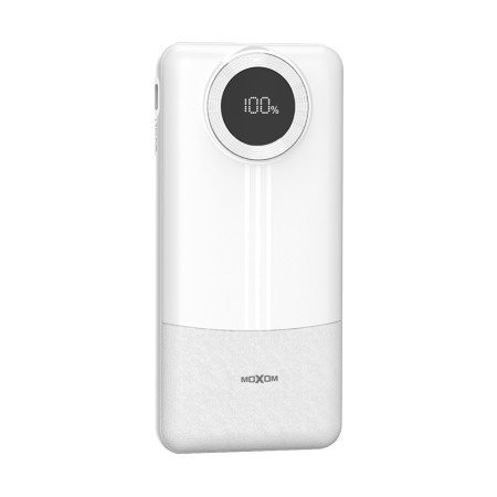 Moxom Power bank mx-pb138 brzo punjenje pd20w qc22,5w 10000mah 2.4a beli ( BAT9375 )