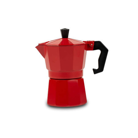 Nava nv10-174-002 džezva za espresso kafu 3 šoljica 150ml crvena