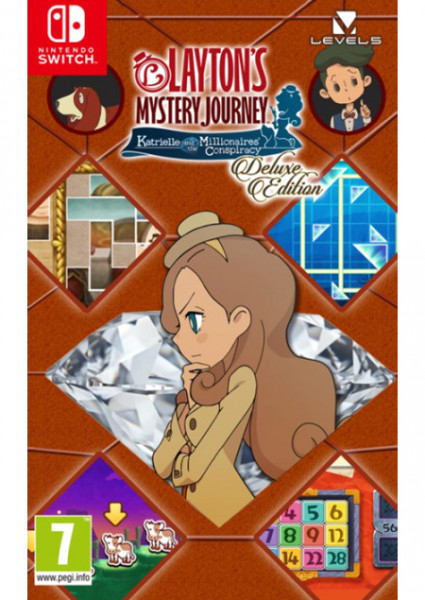 Nintendo Switch Layton&#039;s Mystery Journey: Katrielle and the Millionaires&#039; Conspiracy ( 035679 ) - Img 1