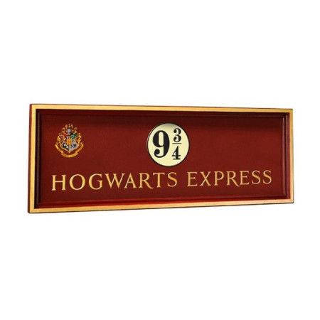 Noble Collection Harry Potter - Hogwarts 9 3/4 Sign ( 052204 ) - Img 1