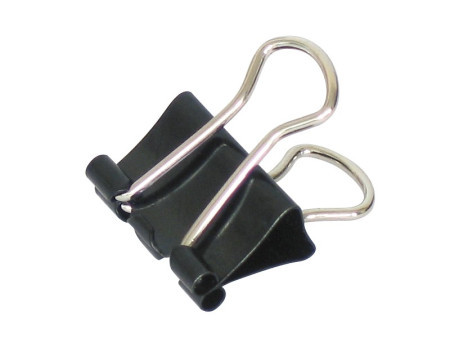 Office clips , kancalarijske štipaljke, 15 mm, crna, 12K ( 482400 )