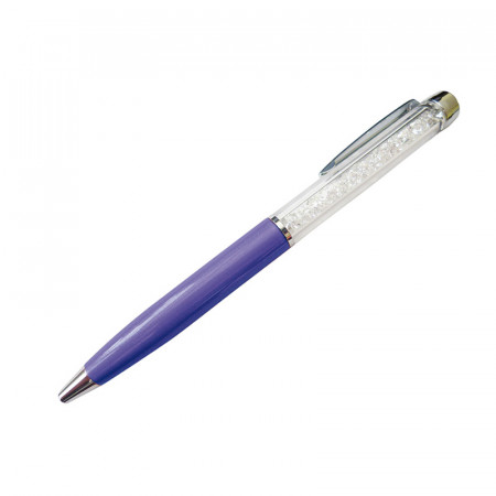 Olovka sa swarovski kristlima oliver weber crystal luxury pen violet ( 57004.vio )