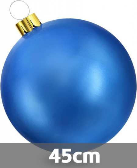 Ornamento Novogodišnja kugla 45cm - Plava ( 770008 ) - Img 1