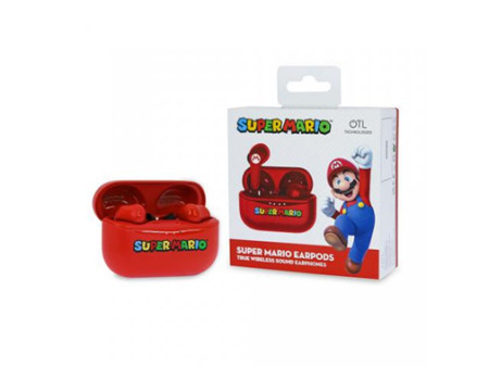 OTL slušalice bubice OTL super Mario icon TWS red ACC-0592 ( 006-1010 )