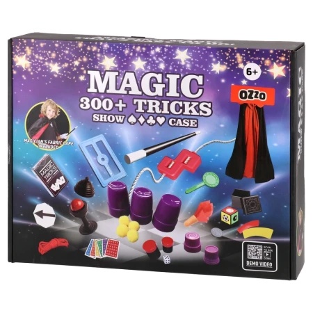 Ozzo magic game društvena igra set od 300 trikova ( 882415 )