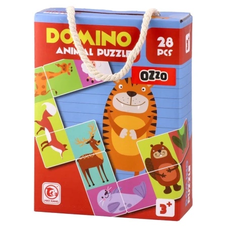 Ozzo smart card edukativna igra domine životinje 28 delova ( 882407 )