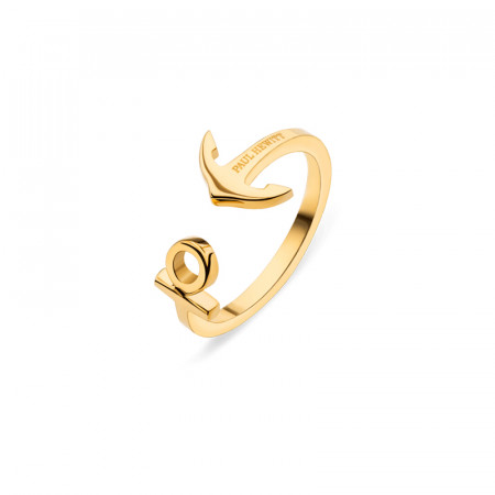 Paul hewitt ancuff zlatni sidro prsten od hirurškog Čelika 52 ( ph-fr-ari-g-52 ) - Img 1