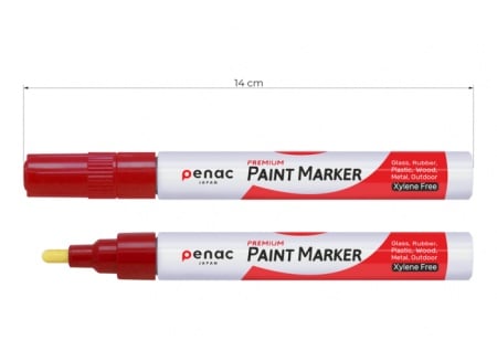 Penac oto140-rd paint crveni metal marker 1/12 ( 76956 )