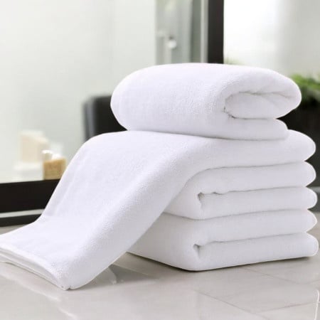 Peškir Hotelski Glat 700g/m2 50x100cm White ( VLK000616-700gwhite )