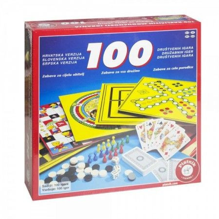 Piatnik drustvene igre 100 ( PJ768149 )