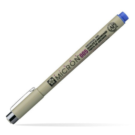 Pigma micron 005, liner, blue, 36, 0.2mm ( 672029 )