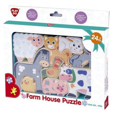 PlayGo Puzzle za slaganje - farma ( 0127115 )